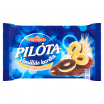 Győri Pilóta Vanilla Rings 150 g dark